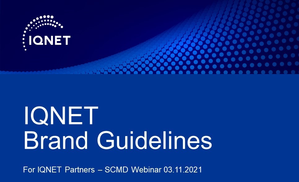 IQNET Webinar: Partner Rebranding Guidelines