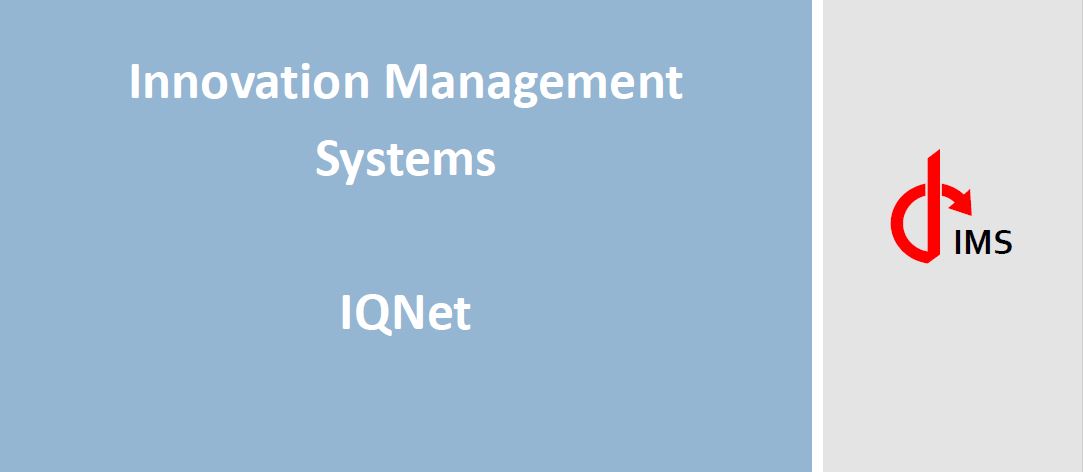 IQNet Ltd Product Manager's Training on Innovation Management